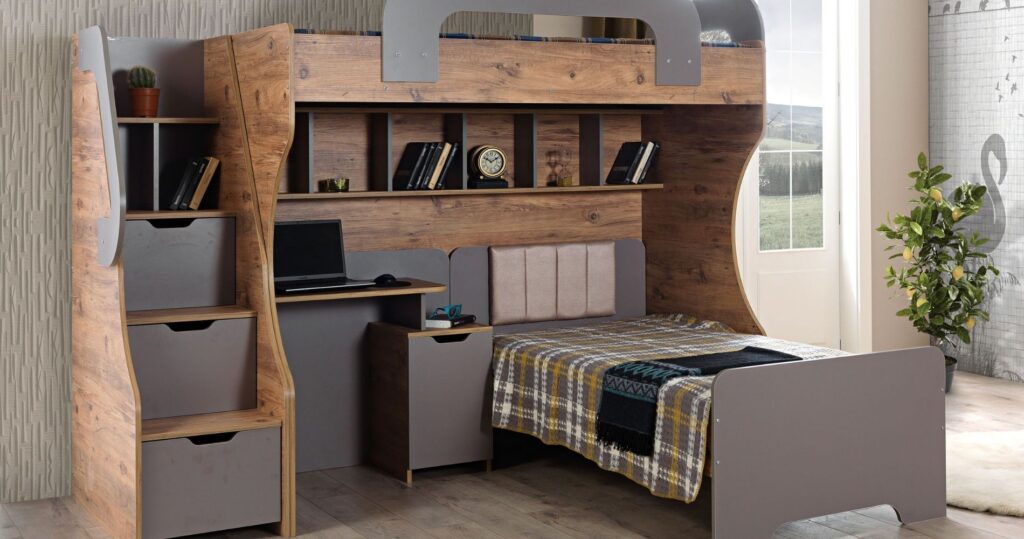 Stil Genç Odası Atlantik Çam - Toprak